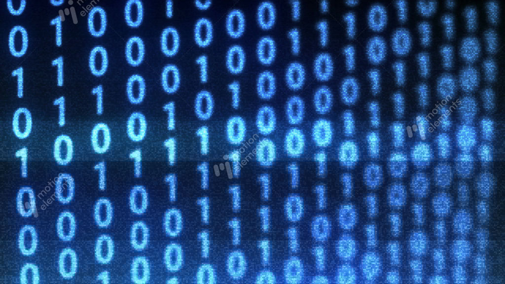 technological digital binary data