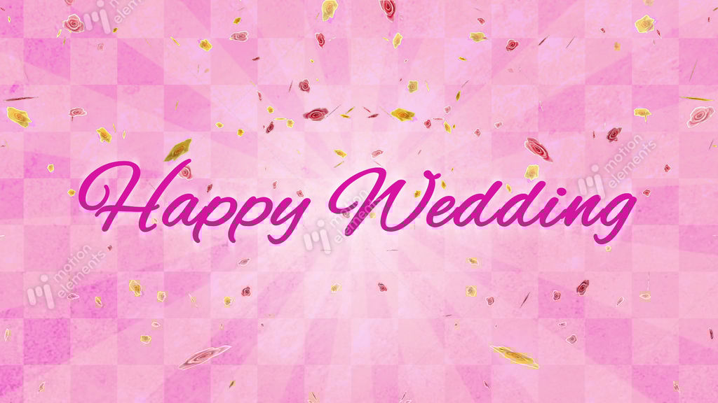 happy wedding background
