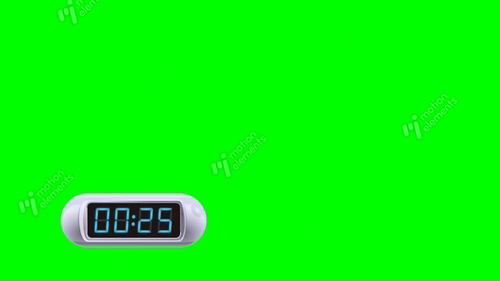 30 second digital countdown