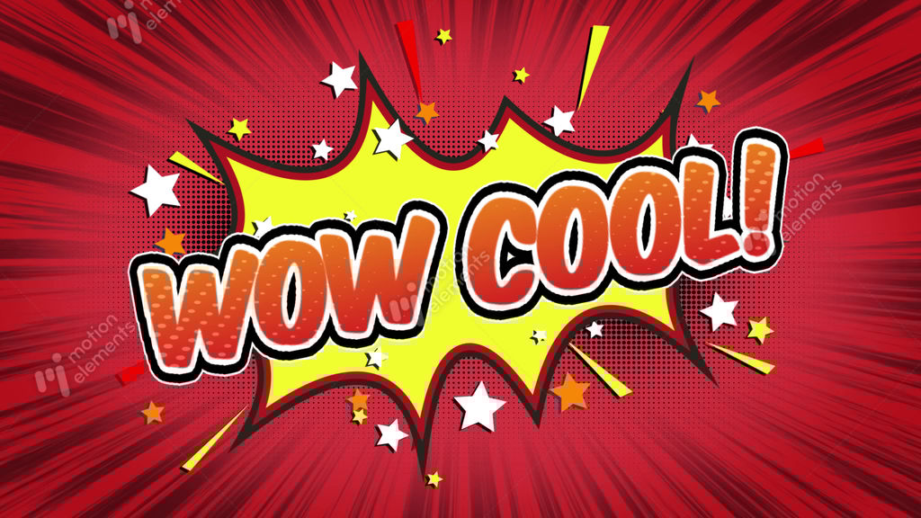 wow cool word retro