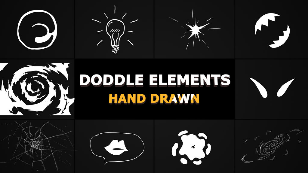 Doodle Elements After Effects Templates 11563208