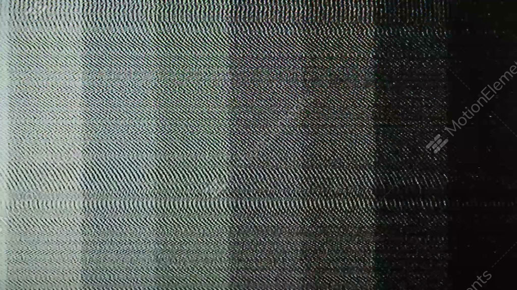 Television Interference Stock video footage 1362596