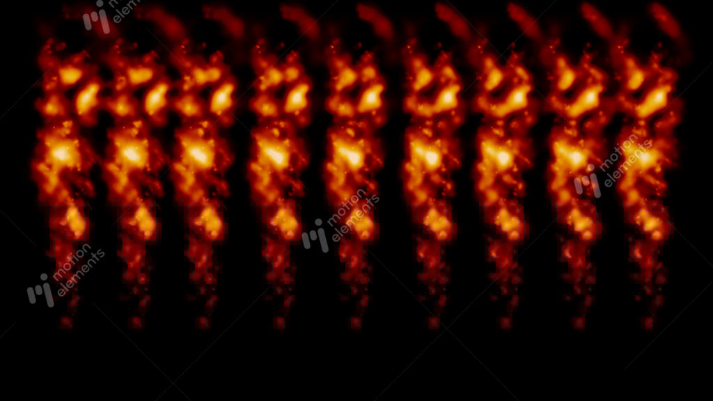 Flame Fire Stage Effects_9 Pillar Of Fire_alpha Stock Animation 9439781