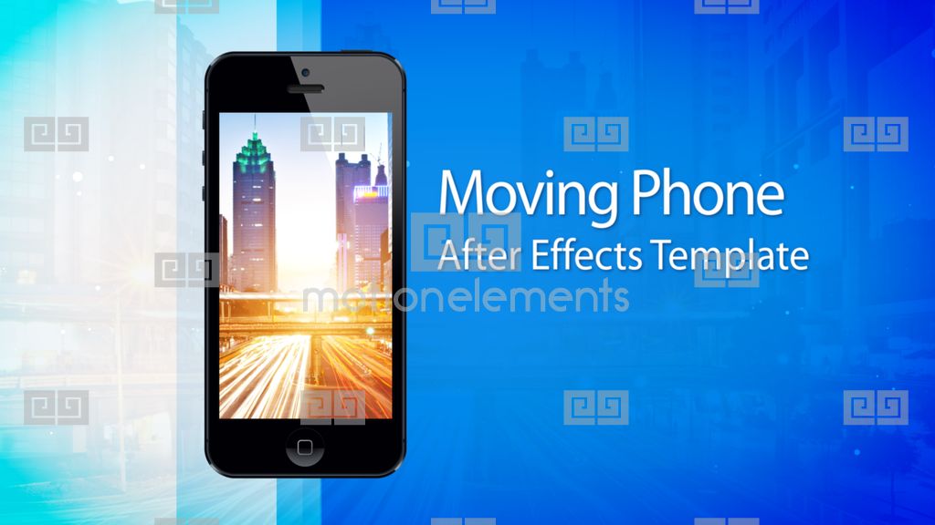 Moving Phone 15s Commercial After Effects Template After Effects Templates 2368246 After Effects Commercial Template