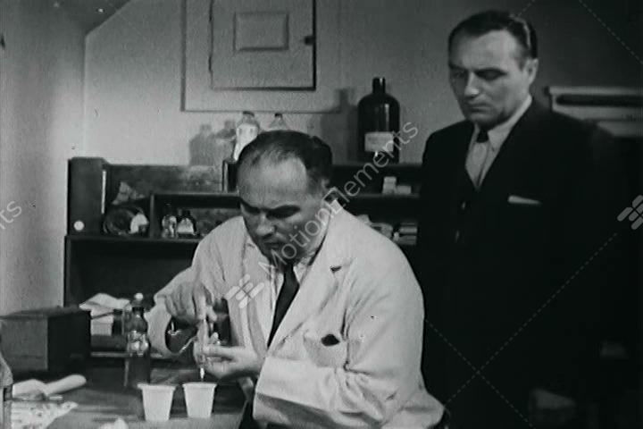 LSD Psychology Experiments Of The 1950s Stock video footage | 2673089