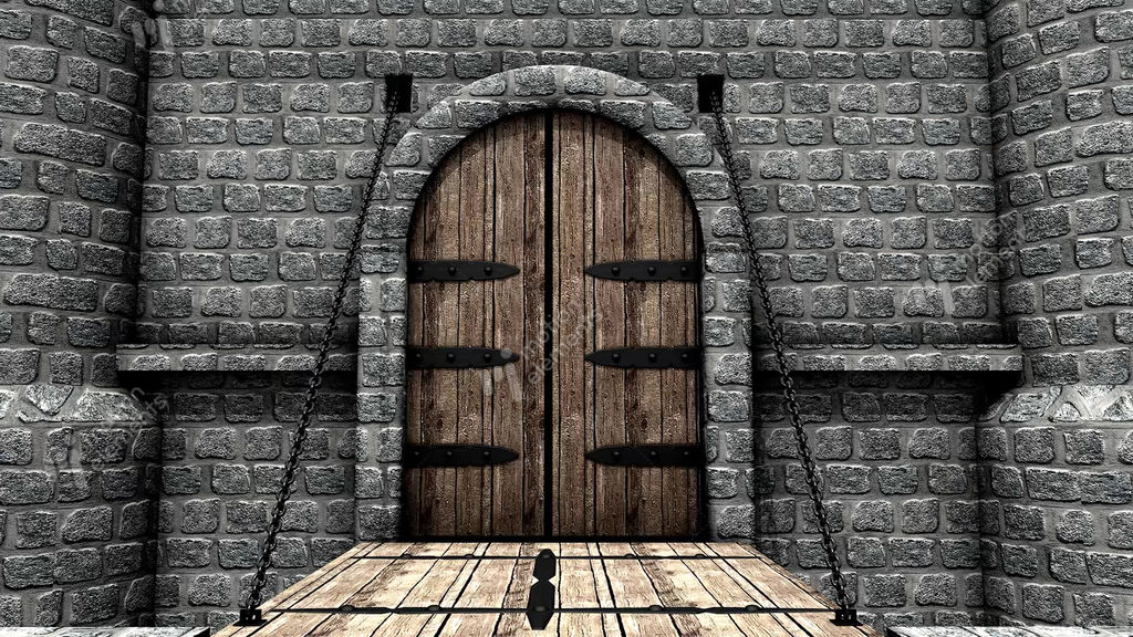 Castle Drawbridge Stock Animation 2964650