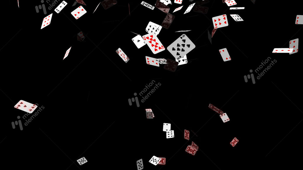 Poker Cards Falling Stock Animation | 3683530 Category/virtual Poker for kids