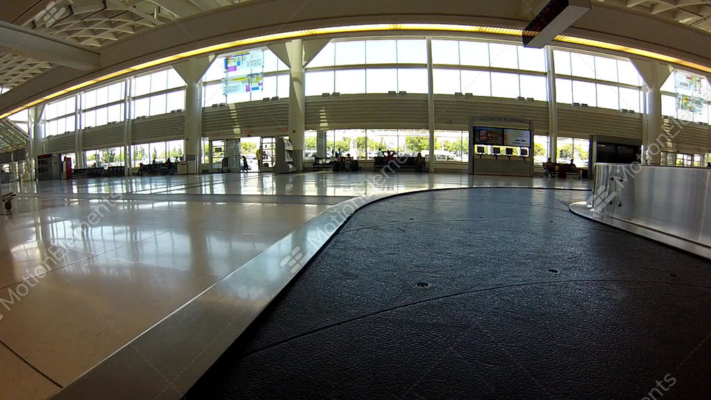 Airport Baggage Carousel Stock video footage 8441214
